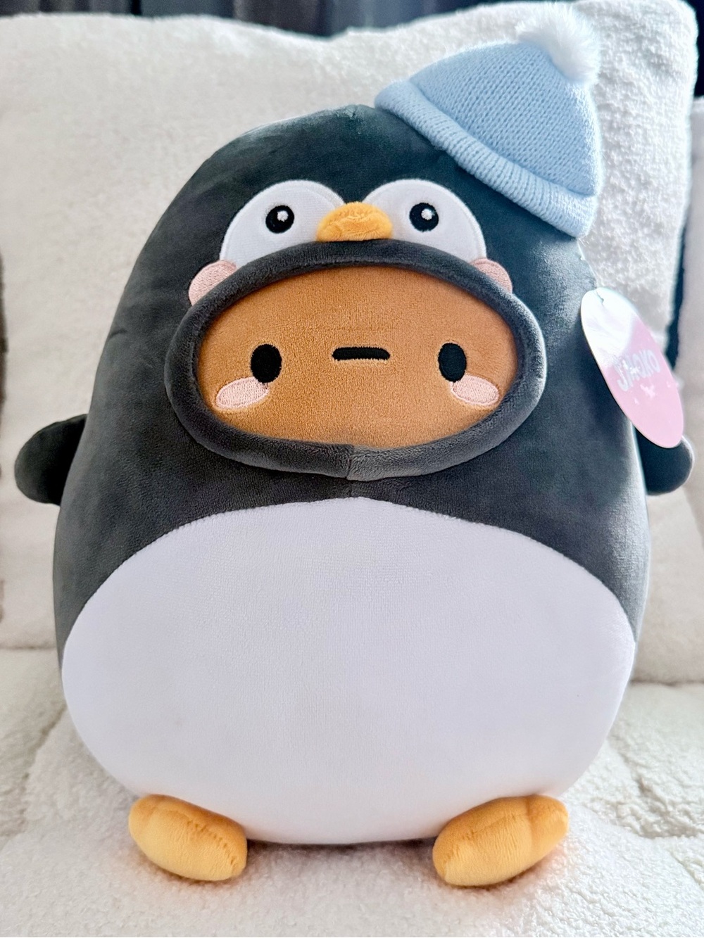 Smoko Penguin Tayto Potato Midi Mochi Plush